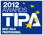 Testlogo TIPA Awards 2012 - Canon EOS-1D X - Best DSLR Professional