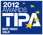 Testlogo TIPA Awards 2012 - Canon EOS 5D Mark III - Best Video DSLR