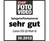 Testlogo Chip Foto Video - Canon EOS 5D Mark III - sehr gut