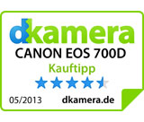 Testlogo dKamera - Kauftipp - Canon EOS 700D