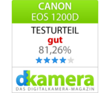Test dkamera: Gut für Canon EOS 1200D